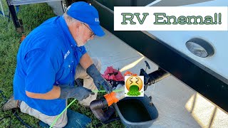 RV ENEMA amp Professional Surprising Advice for Keeping Healthy RV Holding Tanks [upl. by Winny]