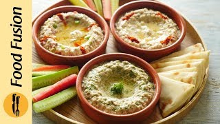 Baba Ganoush 3 Ways Recipe By Food Fusion [upl. by Liatris]