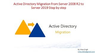 Active Directory Migration from Server 2008 R2 to Server 2019 Step by step [upl. by Wera]