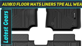 Auxko Floor Mats Liners TPE All Weather  Review 2023 [upl. by Ledeen]