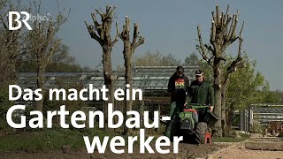 Gartenbauwerker  Ausbildung  Beruf  BR [upl. by Katleen96]