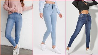 quotEffortlessly Stylish Chic Denim Jeans Outfit Ideasquot  Conjunto de jeans de mezclilla [upl. by Oswal]