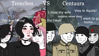 Basically Trenches VS Centaura  World War I [upl. by Irabaj]