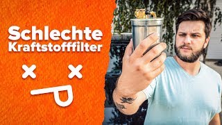 6 ANZEICHEN EINES SCHLECHTEN KRAFTSTOFFFILTERS  Tipps von AUTODOC [upl. by Hittel]