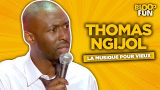 Thomas Ngijol  LA MUSIQUE POUR LES VIEUX  Spectacle À block [upl. by Ayikan646]