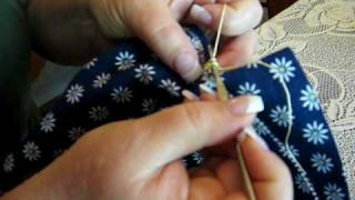 How to Crochet a Hemstitch Blanket [upl. by Aicenert]