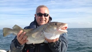 Pêche à la Morue aux Leurres  Normandie  GOPRO HD  2015 [upl. by Meta]