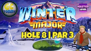 Master QR Hole 8  Par 3 HIO  Winter Major 2024 Tournament Golf Clash Guide [upl. by Nide]