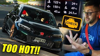 LEGIT Record HOT Laps in FL5 Honda Civic Type R  Nürburgring [upl. by Naved852]