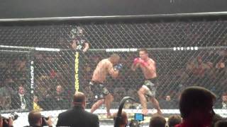 Strikeforce Nashville Round 1 Opening Dan Henderson vs Jake Shields [upl. by Ailema]