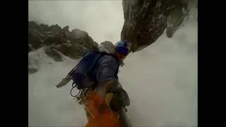 Chimney Couloir  Katahdin [upl. by Arramas]