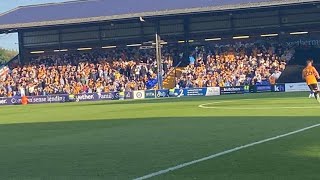 Cambridge United fans at Stockport county 10824 [upl. by Hajidak]