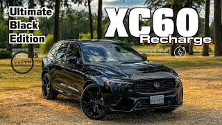 2024 Volvo XC60 T8 Recharge Ultimate Black Edition  Brawn and Beauty [upl. by Ynnoj]