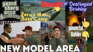 I DESTROYED ❌THE 💣TANKS 💥 OF BERKELY II GTA SAN ANDREAS II NEW MODEL ARMY [upl. by Hurlbut]