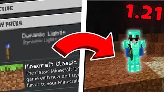 SMART LEFT HAND TORCH ADDON FOR MCPE 121  MINECRAFT PE [upl. by Gunning]