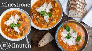 Wie koche ich eine Minestrone in 10 Minuten [upl. by Albion]