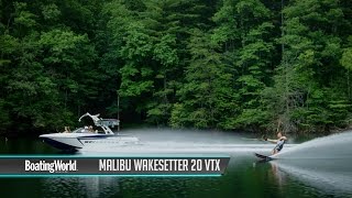 Malibu Wakesetter 20 VTX – Boat Review [upl. by Sievert]