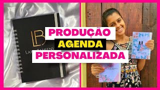 PASSO A PASSO DA PRODUÇÃO DE UMA AGENDA PERSONALIZADA [upl. by Ahseekat]