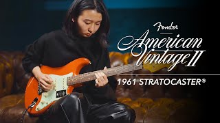 Fender American Vintage II 1961 Stratocaster®  JiHyun Oh 오지현  기타네트 [upl. by Aivul]