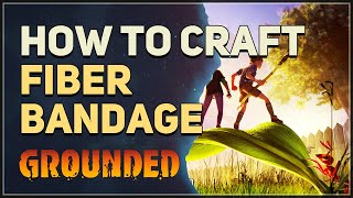 How to craft Fiber Bandage Grounded [upl. by Yesnel]