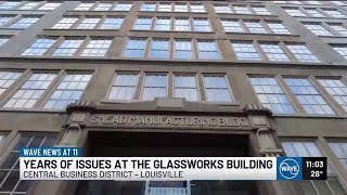 Years of issues at Louisvilles glassworks building [upl. by Chew]