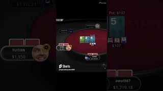 354536 Poker Pot 🔥 TUTI88 Vs awol987 [upl. by Aicelf]