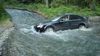 My 06 Subaru 30 LLBean crossing a stream [upl. by Eneroc]