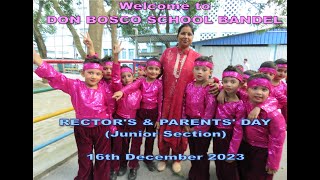 RECTORS amp PARENTS DAY  JUNIOR SECTION 202324  16th December 2023 [upl. by Keldah]