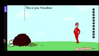 Doodieman Voodoo  Poop Game   It is so bad   Playing with Valo The Gamer [upl. by Aileme]