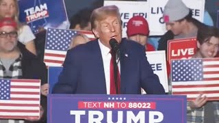 Trump COLLAPSES mentally at rally goes fully genocidal [upl. by Ennairrek]