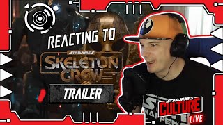 Reacting To The Star Wars Skeleton Crew Trailer [upl. by Oirram]