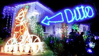 Creative Christmas Light Battle in New Zealand [upl. by Beverie854]