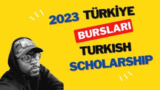 How to apply for Turkiye Burslari Scholarship 2023 [upl. by Oirramed]