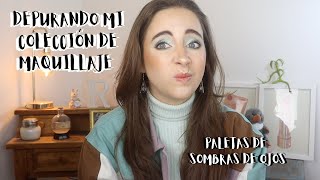 🤯MI COLECCIÓN DE PALETAS DESCONTROLADA🤯 DEPURACIÓN DE MAQUILLAJE 2023  Ro Contardo [upl. by Babb]