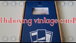 Unboxing an eBay Authenticity Guarantee card delivery [upl. by Laurene]