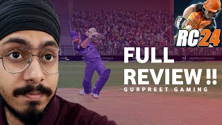 Real Cricket 24  Full Review amp HD Graphics [upl. by Bettencourt]