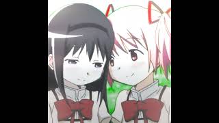 madoka and homura edit  madoka magica [upl. by Amahs97]