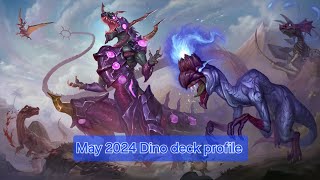 Yugioh Dino deck profile May 2024Ft Victor Mercado yugiohtcg [upl. by Chelsy231]