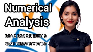 Numerical analysis Piecewise linear Interpolation BSC 2 BCA 2 B TECH 3 year [upl. by Anma931]