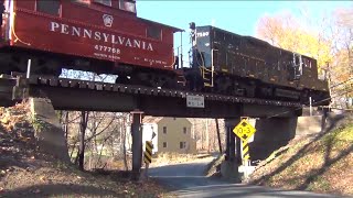 Colebrookdale Railroad The Secret Valley Line in HD [upl. by Aisatan165]