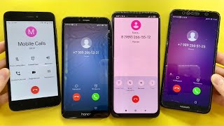 Real Calls on Crazy Phones Redmi Go Honor 7A pro Poco M5s Huawei Y6 prime [upl. by Malchus751]