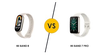 Mi Band 8 vs Mi Band 7 Pro Which is Better [upl. by Schwenk]