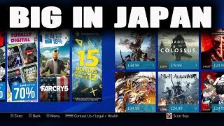 SO PS4 BIG IN JAPAN  PSN Sale  PS PLUS Discounts [upl. by Delbert]