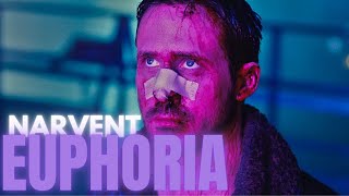 VØJ Narvent KoruSe  Euphoria Slowed  Blade Runner 2049 [upl. by Kelda]