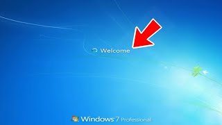 Fix Windows 7 Stuck on Welcome Screen EASY [upl. by Lertnahs]