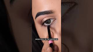 Accent Eye Makeup for Beginners makeup makeuptutorial beginners eyemakeup [upl. by Sadoff]