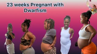 23 weeks pregnant with dwarfism [upl. by Vonny]