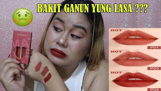 PTWOP Lipstick Mura peroFirst Impression Review  Lip Swatches l Rica Lacsa [upl. by Adolpho]