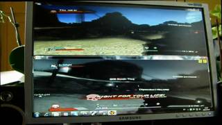 BorderLands Split Screen PC working [upl. by Nnylirehs]