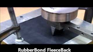 RubberBond FleeceBack Puncture Test [upl. by Jehu]